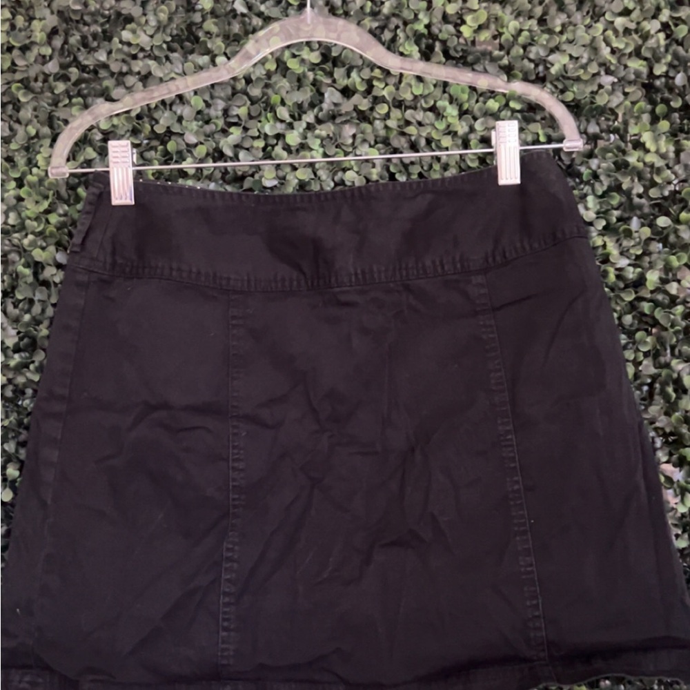 St. John's Bay Black Mini Skirt